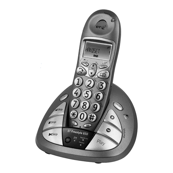 BT Freestyle 650 User Manual