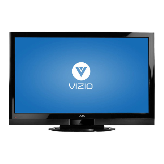 VIZIO XVT3D474SV USER MANUAL Pdf Download ManualsLib