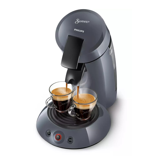PHILIPS SENSEO HD7803 MANUAL Pdf Download ManualsLib