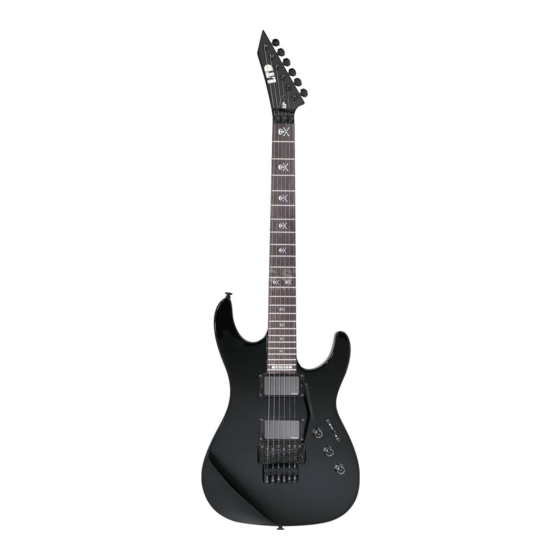 ESP LTD KH-602 OWNER'S MANUAL & WARRANTY INFORMATION Pdf Download ...