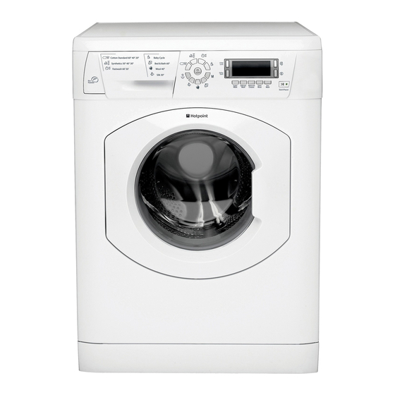 HOTPOINT WMAO 743 INSTRUCTIONS FOR USE MANUAL Pdf Download | ManualsLib