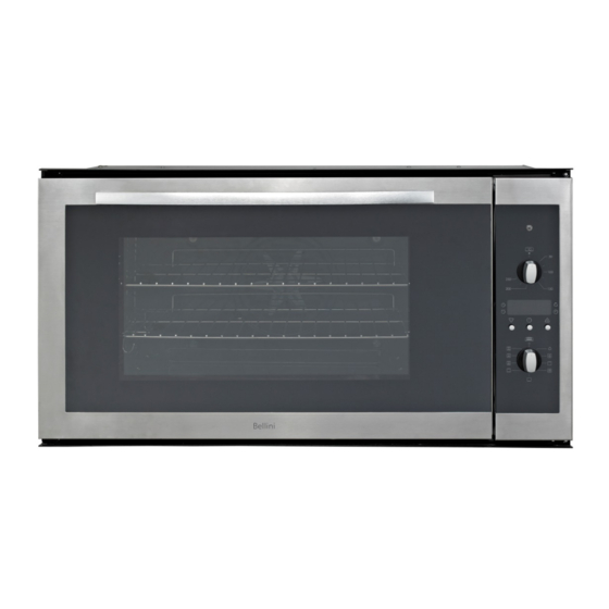 BELLINI BO908CX2 INSTALLATION & OPERATION INSTRUCTIONS Pdf Download