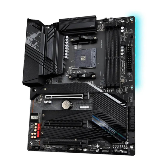 Gigabyte X570S AORUS ELITE AX User Manual