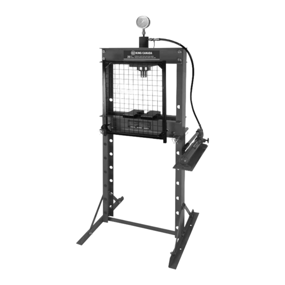 KING CANADA KHP20TGGN INSTRUCTION MANUAL Pdf Download ManualsLib