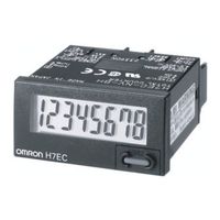 Omron H7ET-N1-B Manuals | ManualsLib