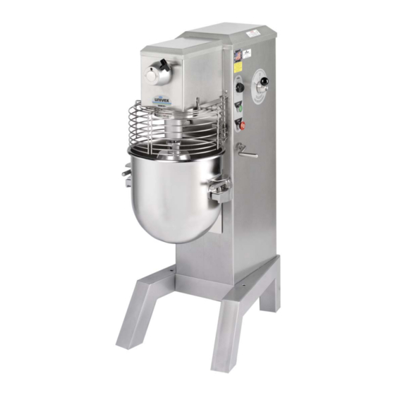 Univex SRM40+ Operator's Manual