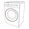 Washer Sharp ES-FH8AT-W Manual