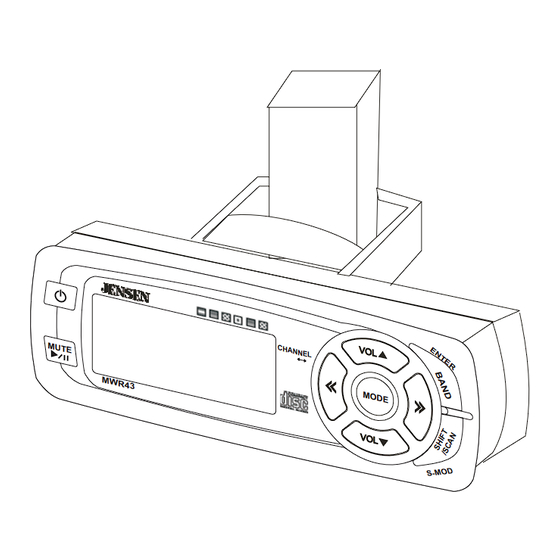Jensen MWR43 Installation & Operation