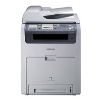 Samsung CLX 6210FX - Color Laser - All-in-One Admin Manual