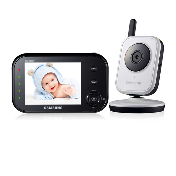 Samsung BabyVIEW SEW-3036W Manuals