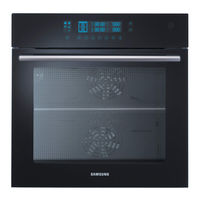 Samsung BQ2Q7G078 Prezio Dual Cook Electric Oven Installation And Operating Instructions Manual
