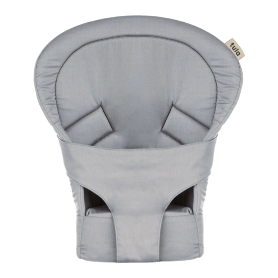Tula infant insert Instruction Manual