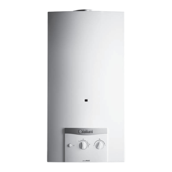 Vaillant atmoMAG 4/1 Z Series Operating Instructions Manual