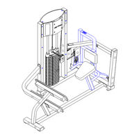 Life Fitness HORIZONTAL CALF Assembly Instructions Manual