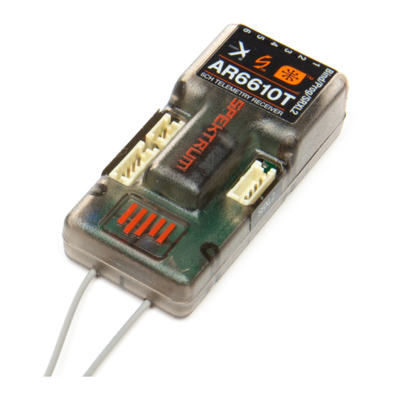 Spectrum AR6610T Manuals