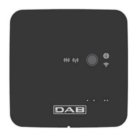DAB DCONNECT BOX2 Instruction For Installation And Maintenance
