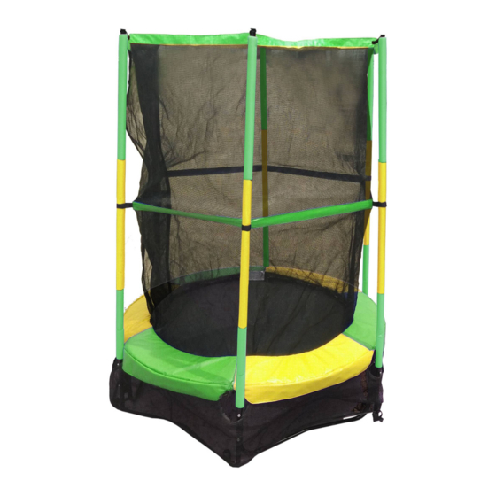 SPORTSPOWER MY FIRST TRAMPOLINE EX1256GY ASSEMBLY, INSTALLATION, CARE