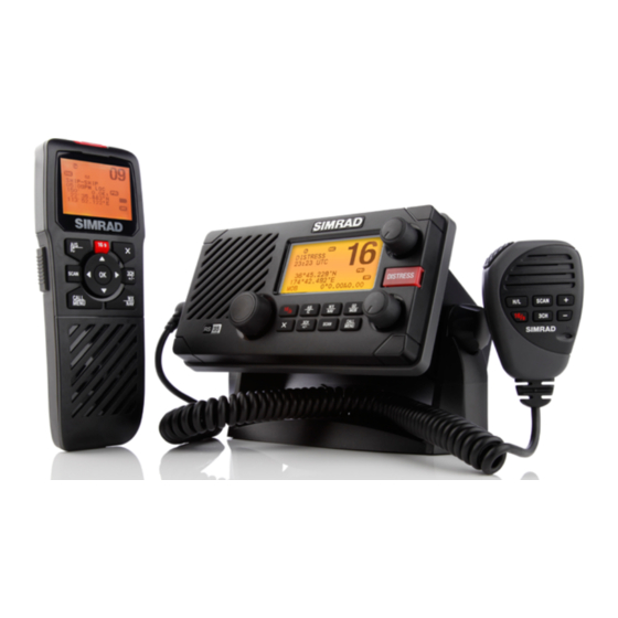 SIMRAD RS35 INSTALLATION INSTRUCTIONS MANUAL Pdf Download ManualsLib