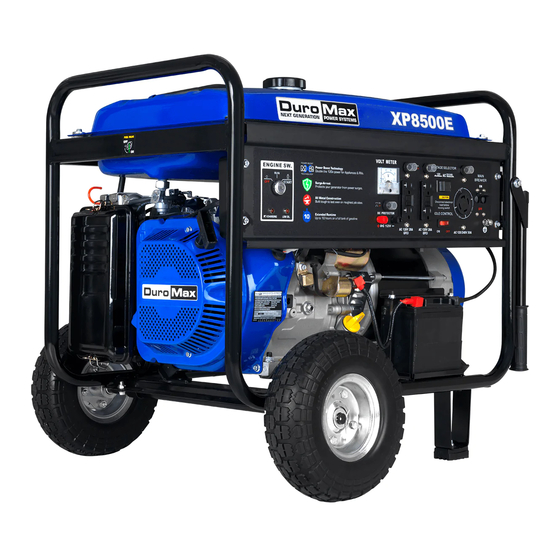 DUROMAX XP85000E USER MANUAL Pdf Download ManualsLib