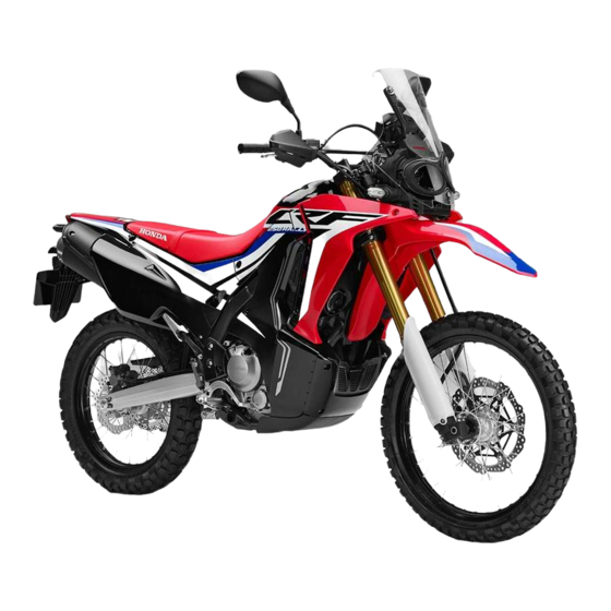 Honda CRF250RL 2017 Owner's Manual