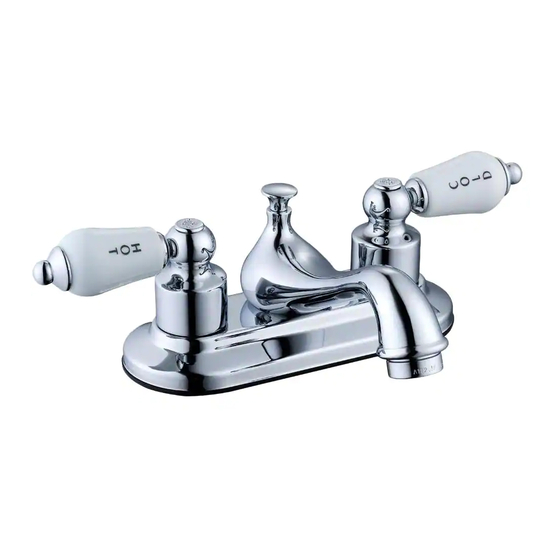 GLACIER BAY HD67092W6301 INSTALLATION AND CARE MANUAL Pdf Download