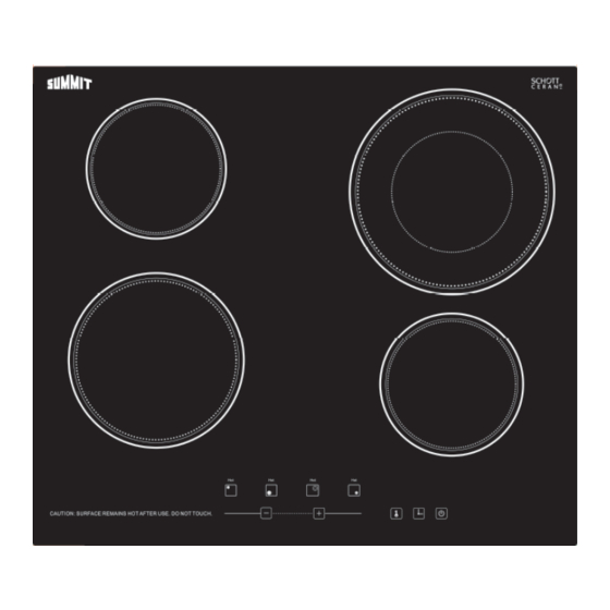 SUMMIT CR4B23T6W USER'S MANUAL AND INSTALLATION INSTRUCTIONS Pdf