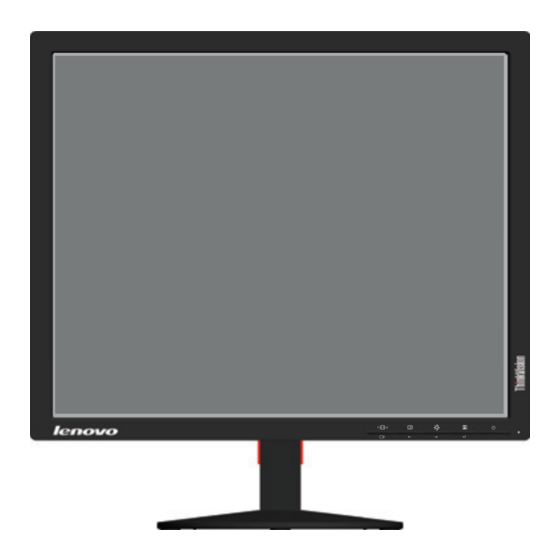 Lenovo Thinkvision T User Manual Pdf Download Manualslib