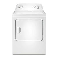 Whirlpool WED4985EW Installation Instructions Manual
