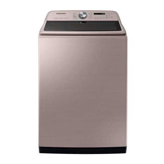 SAMSUNG WA54R7600AC USER MANUAL Pdf Download ManualsLib