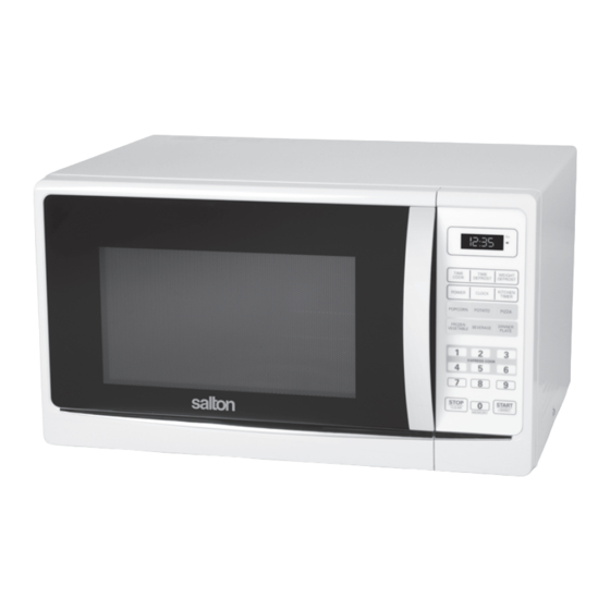 SALTON MW2095 INSTRUCTION BOOKLET Pdf Download ManualsLib