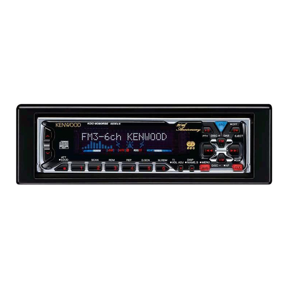 Kenwood KDC-8080R Instruction Manual