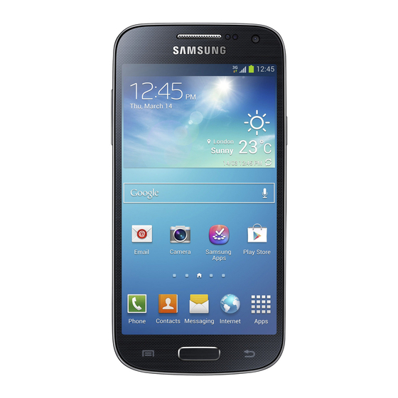 Samsung GALAXY S4 mini User Manual