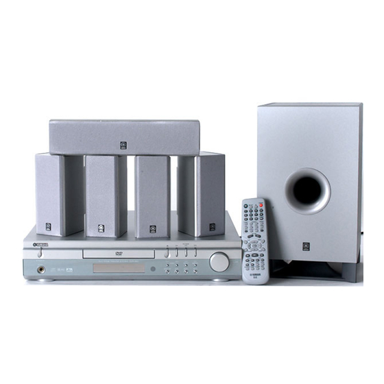 User Manuals: Yamaha NX-SW60 Home Cinema speakers