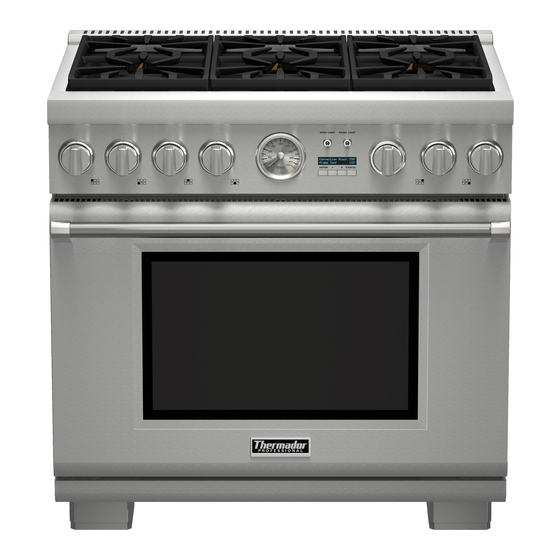 Thermador PRD364JDGU Instructions Manual