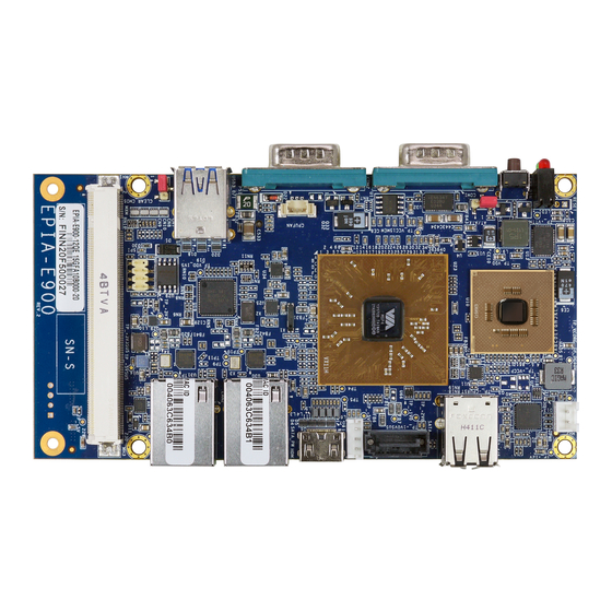 VIA Technologies EPIA-E900-12Q User Manual