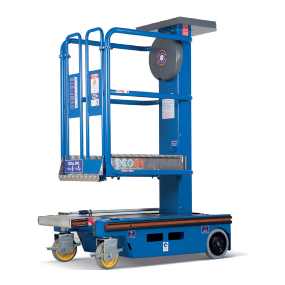 Power Towers EcoLift Operating And Maintenance Manual