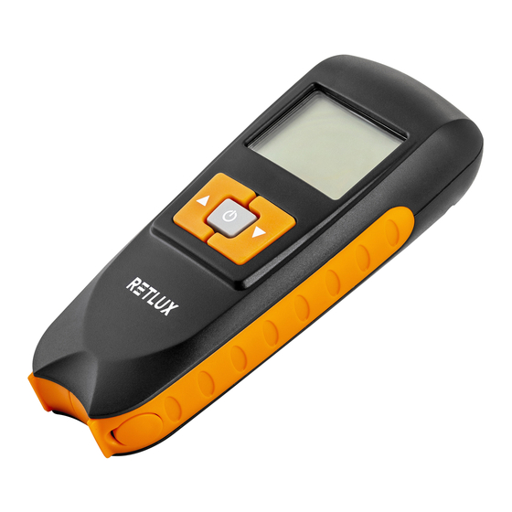 Retlux RDT 100 Multidetector Manuals