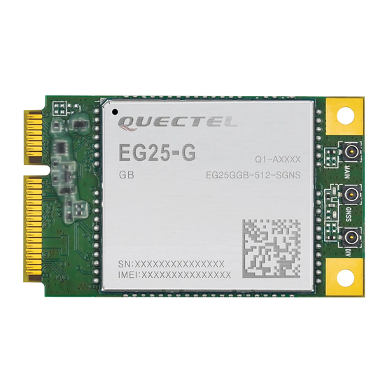 Quectel EG25-G Hardware Design