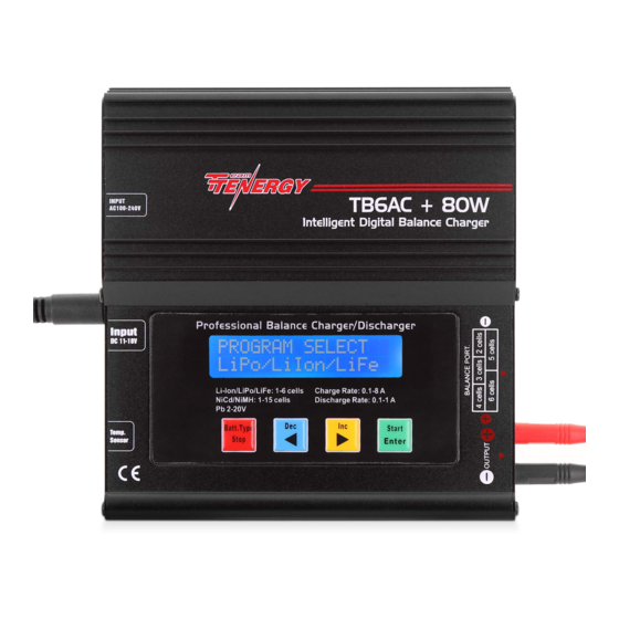 Tenergy TB6AC+80W User Manual