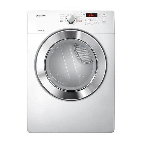 SAMSUNG DV365ETBGWR/AC USER MANUAL Pdf Download ManualsLib