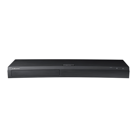 Samsung UBD-M9500/ZA Full Manual