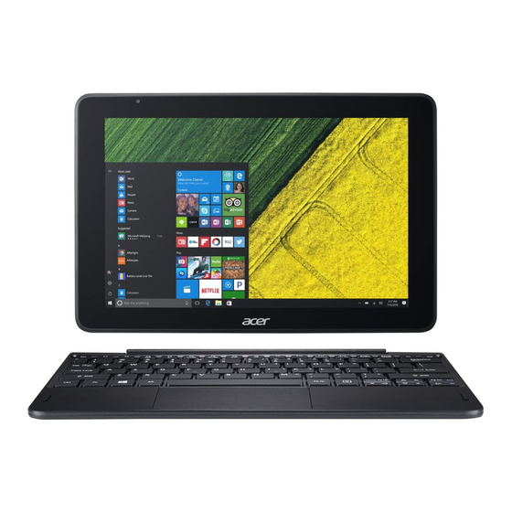 Acer S1003 User Manual