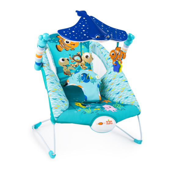 KIDS II DISNEY BABY FINDING NEMO SEE & SWIM BOUNCER ASSEMBLY
