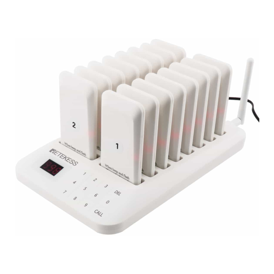 RETEKESS TD157A INSTRUCTIONS Pdf Download ManualsLib