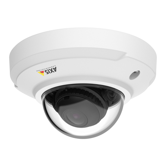 AXIS M3046-V USER MANUAL Pdf Download | ManualsLib