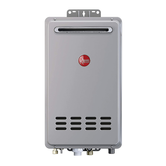 RHEEM ECOSENSE ECOH200DV SERIES USE AND CARE MANUAL Pdf Download ...