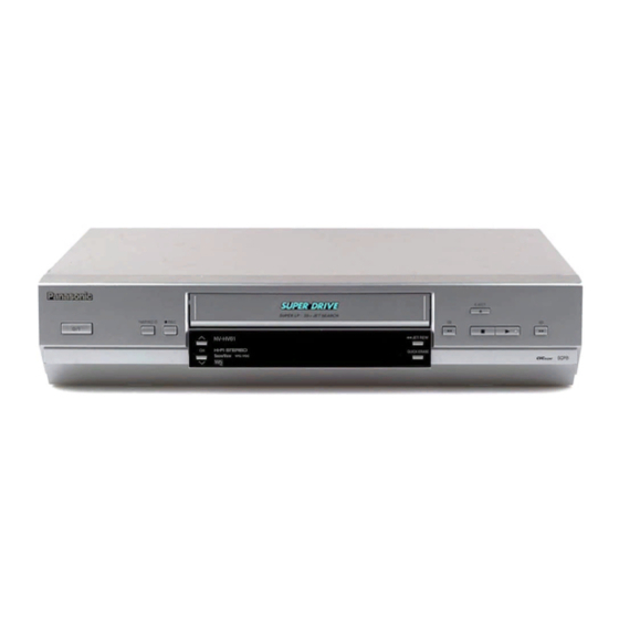 Panasonic NV-HV61EE Service Manual