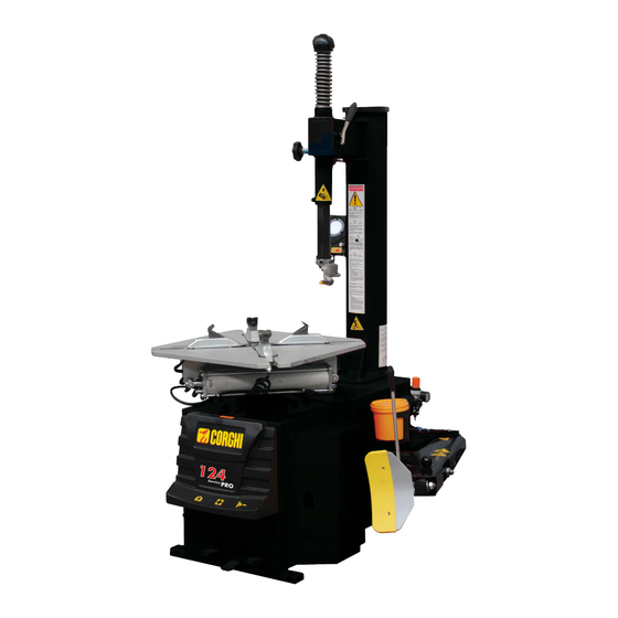 Corghi ProLine 124 Operator's Manual