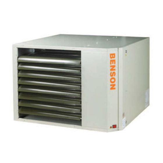 BENSON NORTEK UESA-3 Installation Operation & Maintenance