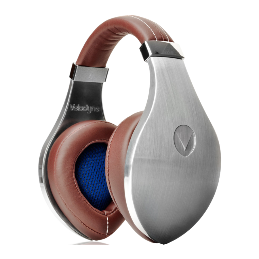 Velodyne vTrue - Studio Headphones Manual